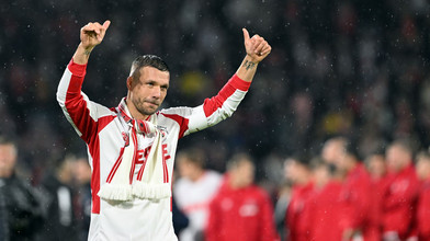 Köln Ikone Podolski sagt Danke Fußball
