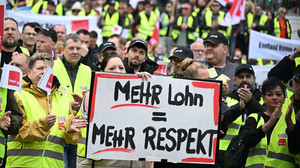 Handelsbeschäftigte legen erneut die Arbeit nieder