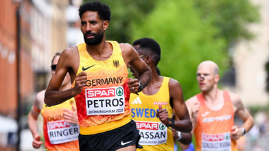 Gold für Amanal Petros: Neue EM-Bestzeit beim Marathon