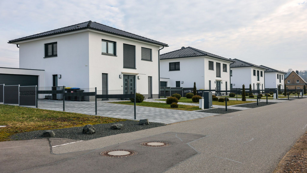 Neue Einfamilienhäuser