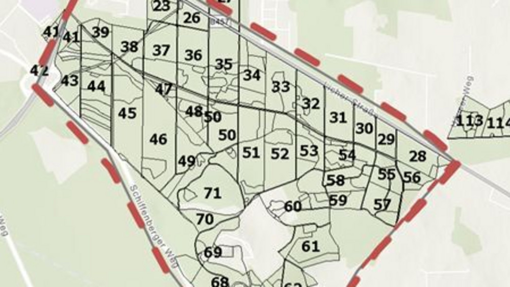 Karte von Sperrgebiet