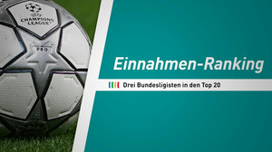 Umsatzstärkste Klubs: Bundesliga-Trio unter Top 20