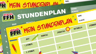Stundenplan zum Ausdrucken: Besser und bunter lernen