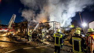 100.000 Euro Schaden bei Hausbrand in Ulrichstein