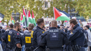 Pro-palästinensische Demos in Frankfurt und Kassel friedlich verlaufen