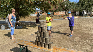 Ferienspiele wie vor 100 Jahren im Hessenpark in Neu-Anspach