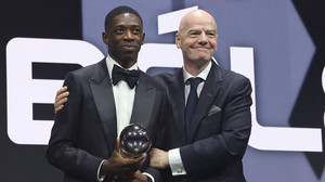 Weltfußballer: Ex-Dortmunder Dembélé folgt auf Vinicius