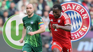 Olise mit Traumtor: Bayern ringen starke Wolfsburger nieder