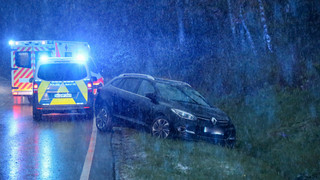 Hilders: Vier Verletzte bei Autounfall auf glatter Straße