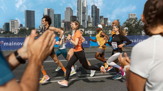 Echt Evren läuft – beim Mainova Frankfurt Marathon