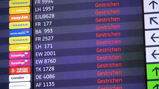 Kein Flugverkehr: Warnstreik am BER