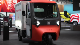 FIAT Professional auf der IAA Transportation in Hannover - Elektro-Dreirad TRIS und Fiat Doblò EasyPRO stehen im Mittelpunkt
