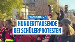 450.000 bei Schülerprotesten in ganz Frankreich - Sexueller Übergriff bei Festnahme?