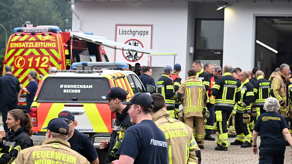Waldbrand im Hohen Venn