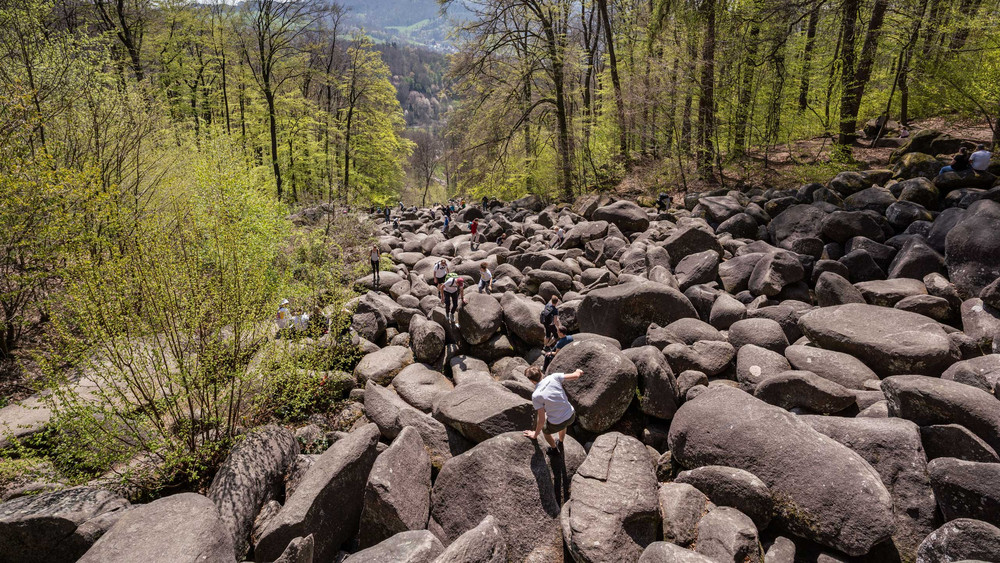 Felsenmeer bei Lautertal