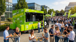 Lecker essen auf eurem Firmenfest: Der FFH-Foodtruck