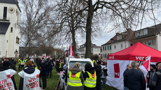 Verdi-Warnstreiks am Klinikum in Kassel