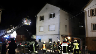 Feuer in Bad König-Fürstengrund: Mann erleidet Rauchgasvergiftung