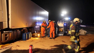 Großeinsatz auf der A3: Hunderte Liter Diesel laufen in Kanalisation