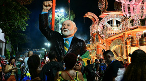 Karneval in Rio: Hommage an Brasiliens Präsidenten Lula