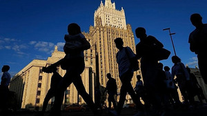 Deutsche, französische und britische Botschafter zu Gesprächen in Moskau