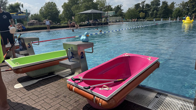 Ganz viel Spaß beim Badewannenrennen in Gelnhausen