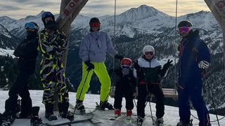 So überwintern Stars: VIP-Strand oder auf den Ski