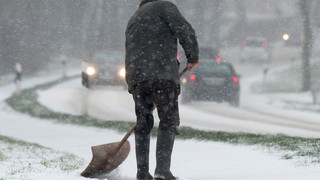 Wildflecken: Streit ums Schnee schippen eskaliert - Polizei-Einsatz