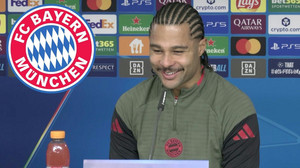 Gnabry scherzt mit Reporter - und spricht über seine Zukunft