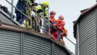 Landkreis Kitzingen: Nach Sturz in Getreidesilo - Arbeiter stirbt