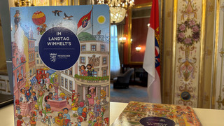 Der hessische Landtag als Wimmelbuch