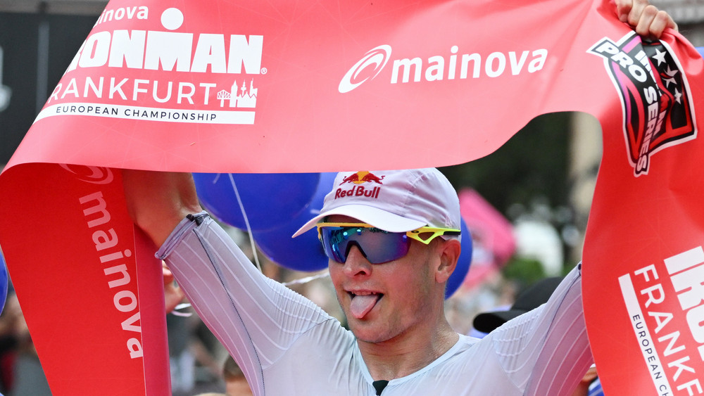 Der Norweger Kristian Blummenfelt hat den Ironman Frankfurt 2024 gewonnen.