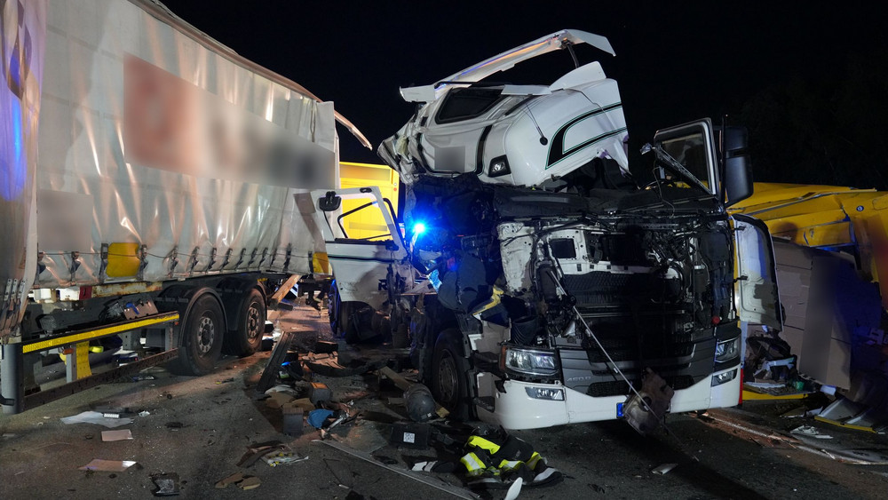 Unfall auf A3 bei Eppenrod – Sperrung Richtung Frankfurt