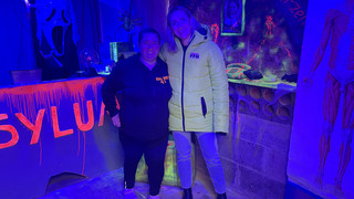 Halloween in Biebesheim: Gruseln im Garten von Familie Winkelmann