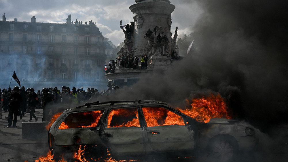 Protesttag in Frankreich
