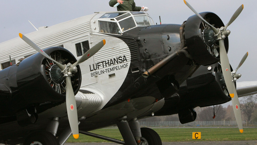 Lufthansa-Piloten trainieren auf der Ju 52
