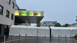 Umzug der Helios Horst-Schmidt-Kliniken: Patienten im Neubau