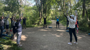 "Stretch Clean Up" in Ludwigshafen: Mit Sport gegen Müll