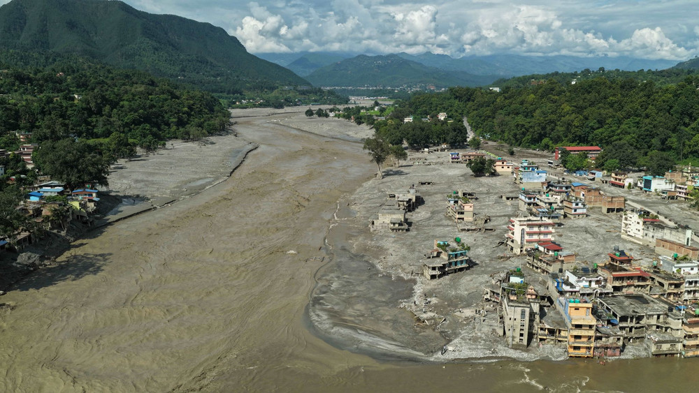 Sturzflut im Himalaya - Nepal