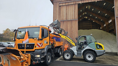 Winterdienst ist gerüstet: Mansoori eröffnet Saison in Lauterbach