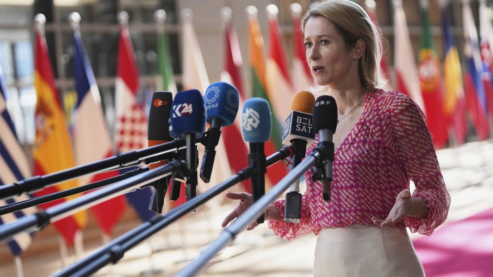  EU-Chefdiplomatin Kaja Kallas beschreibt die Situation in Gaza als katastrophal (Archivbild). 