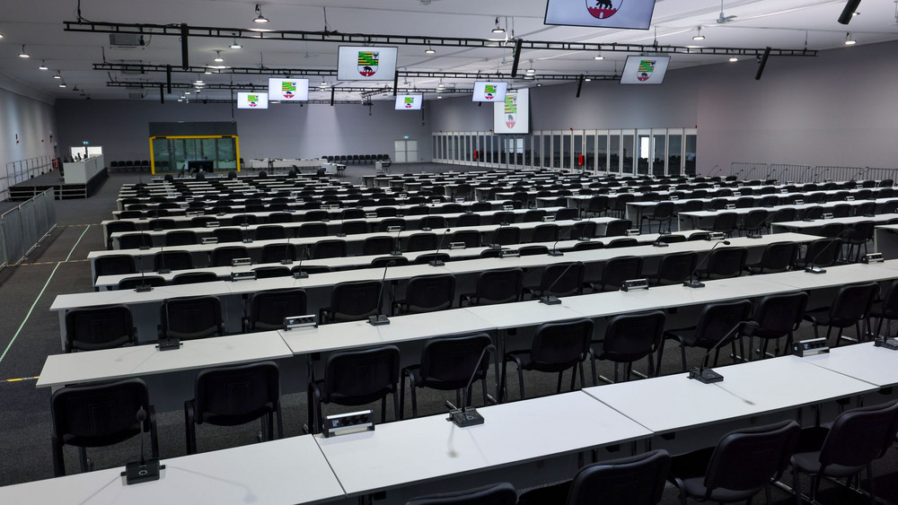 Gerichtsgebäude für Prozess zum Magdeburg-Anschlag