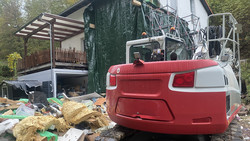 Bagger-Attacke in Mörlenbach: Spendenaktion für Familie