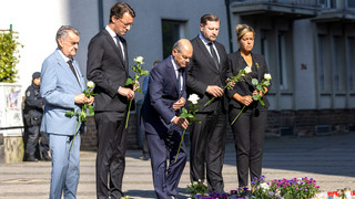Tödlicher Anschlag in Solingen - Scholz kündigt Konsequenzen an