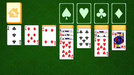 Vier Farben Solitär - Klondike Patience