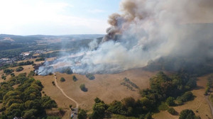  Waldbrand in Unterfranken: Einsatz geht weiter