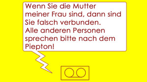 Lustige Ansagen: Ideen für eure Mailbox