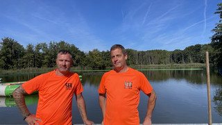 Blaualgen in den Badeseen: THW pumpt Sauerstoff in den Aartalsee