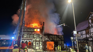 Gasthaus in Nienhagen bei Großbrand komplett zerstört