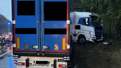 Unfall auf A3 bei Niedernhausen LKW verliert Kontrolle
